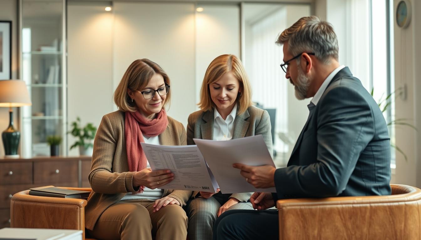 Property settlement documents and transfer review